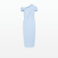 Dania Pale Blue Midi Dress