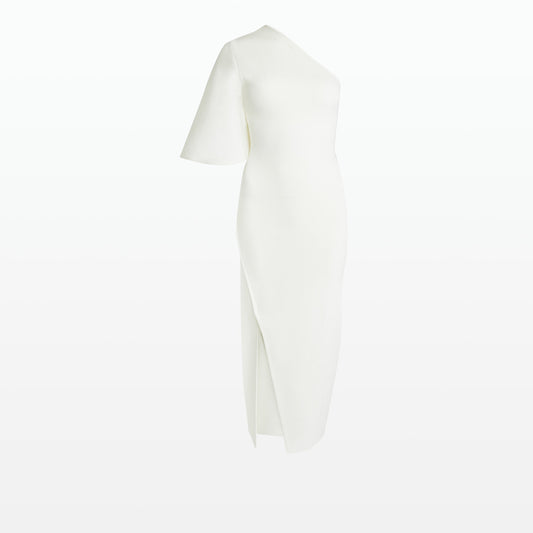 Kalypso Ivory Midi Knit Dress