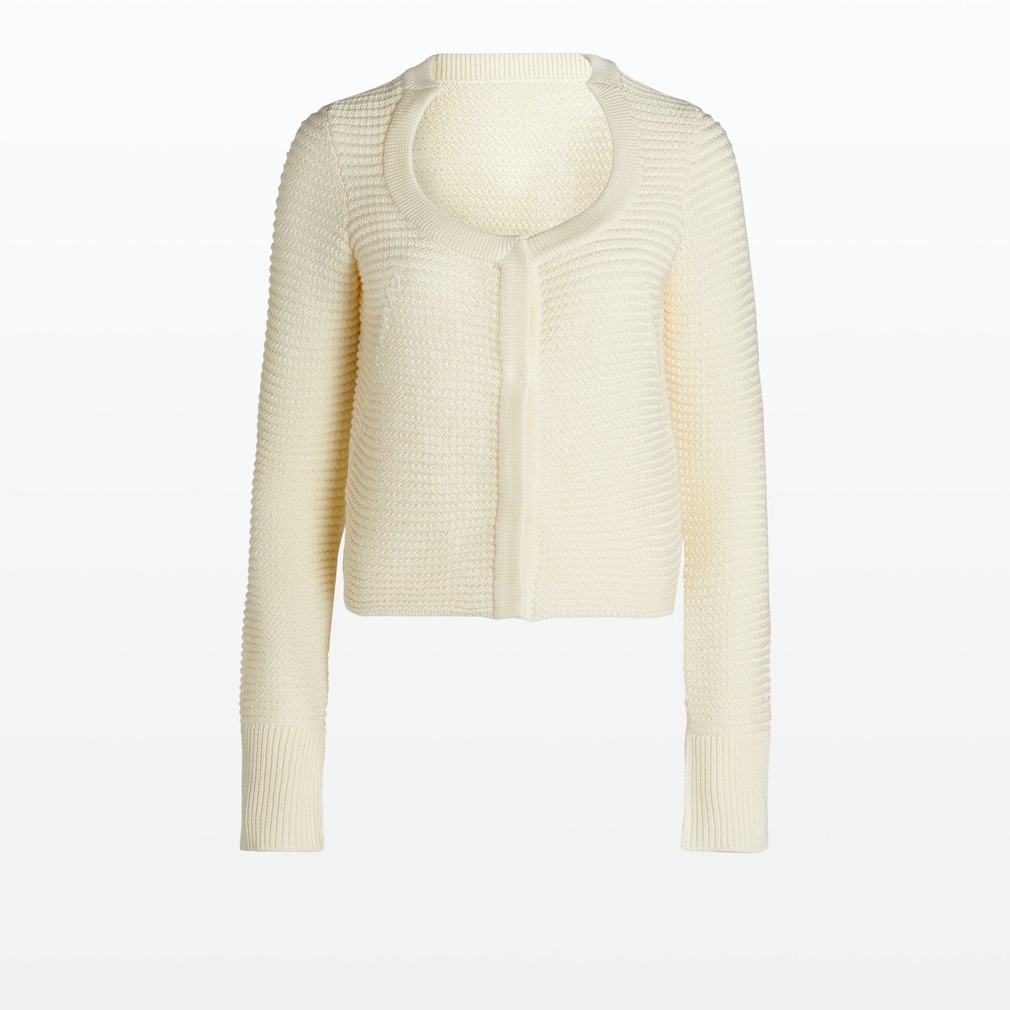 Karlotta Ivory Crochet Jacket