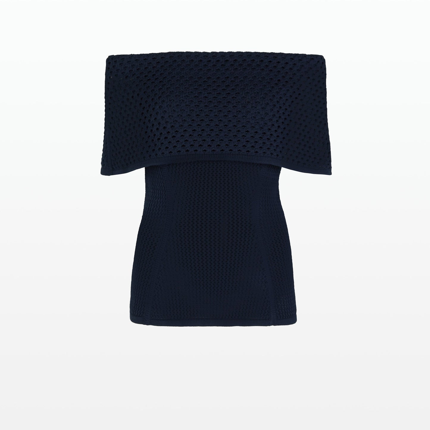 Kora Navy Knit Top