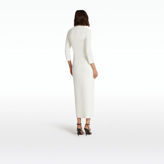 Avery Ivory Midi Dress