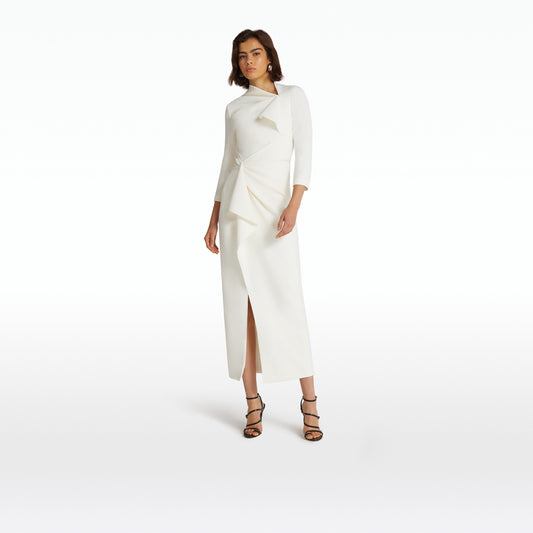 Avery Ivory Midi Dress