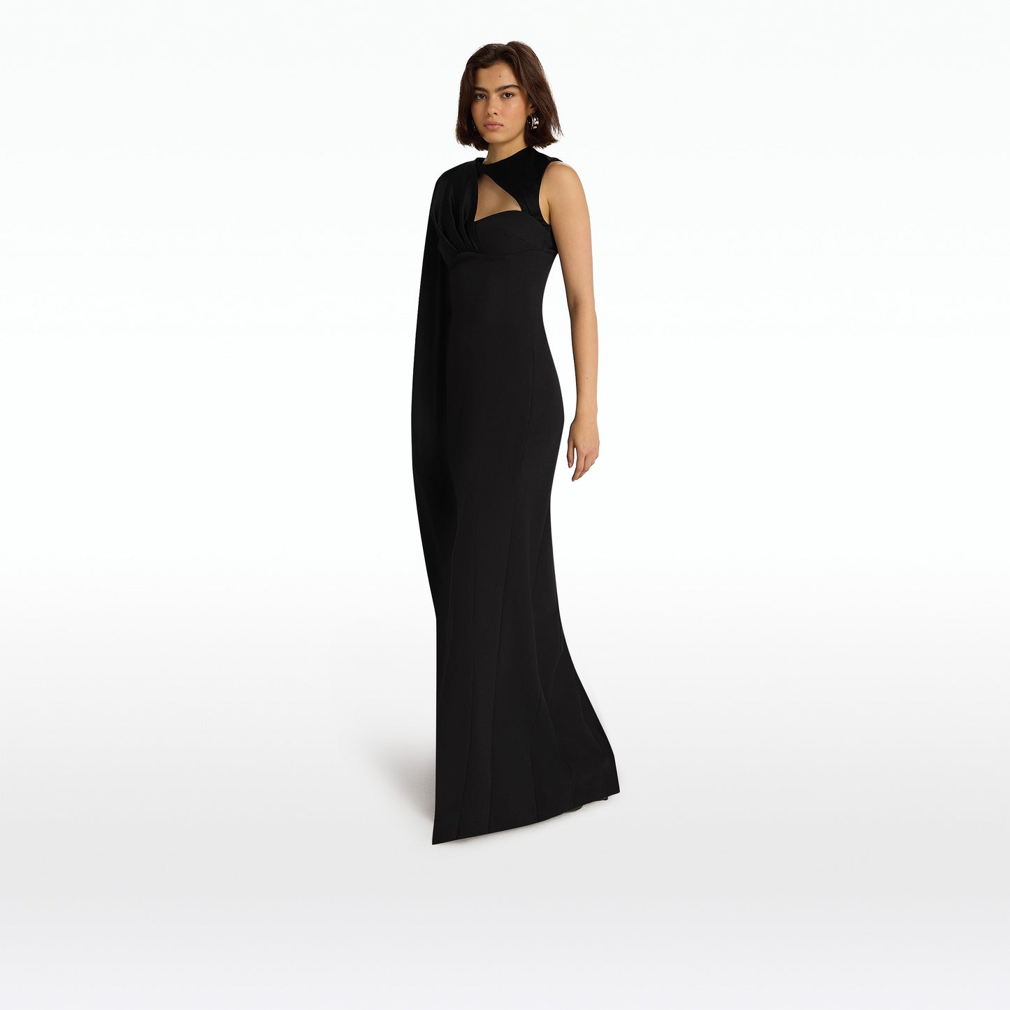 Rotha Black Long Dress