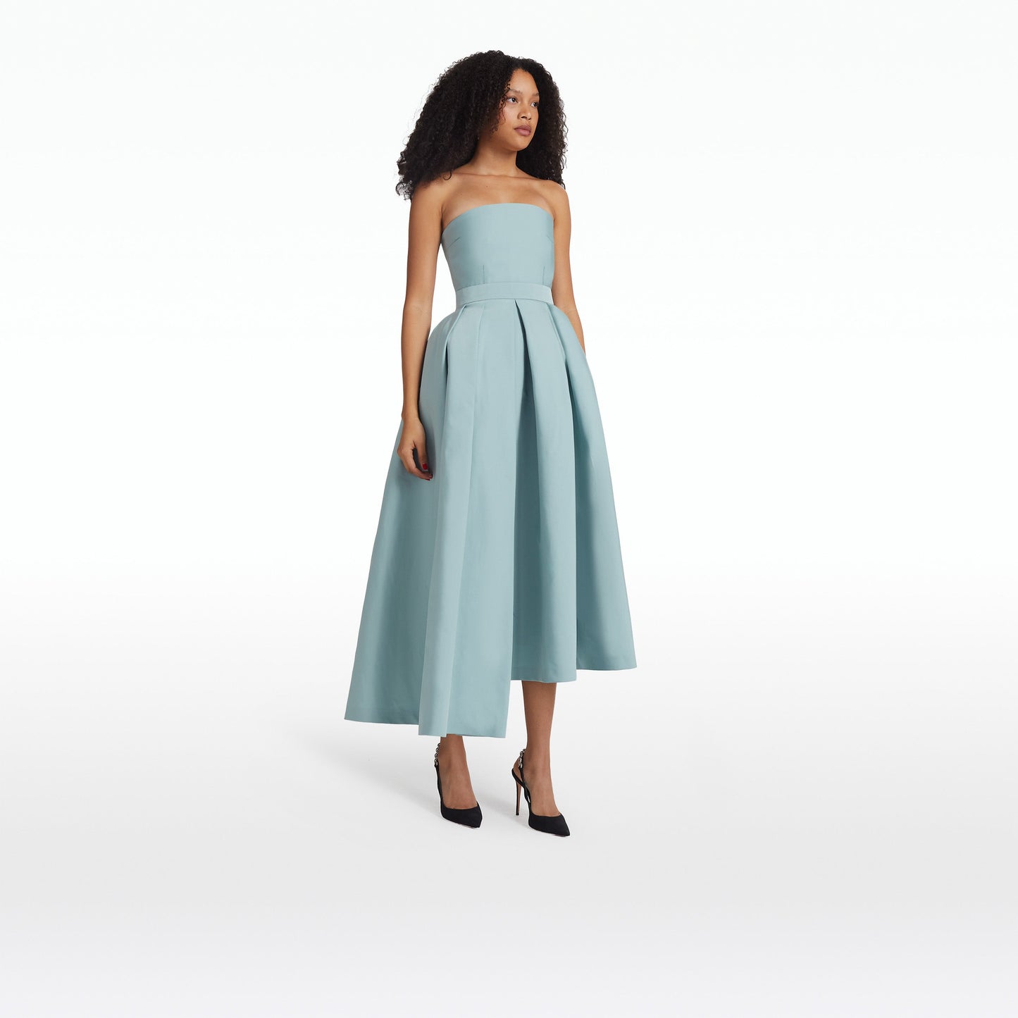 Lola Spearmint Midi Dress