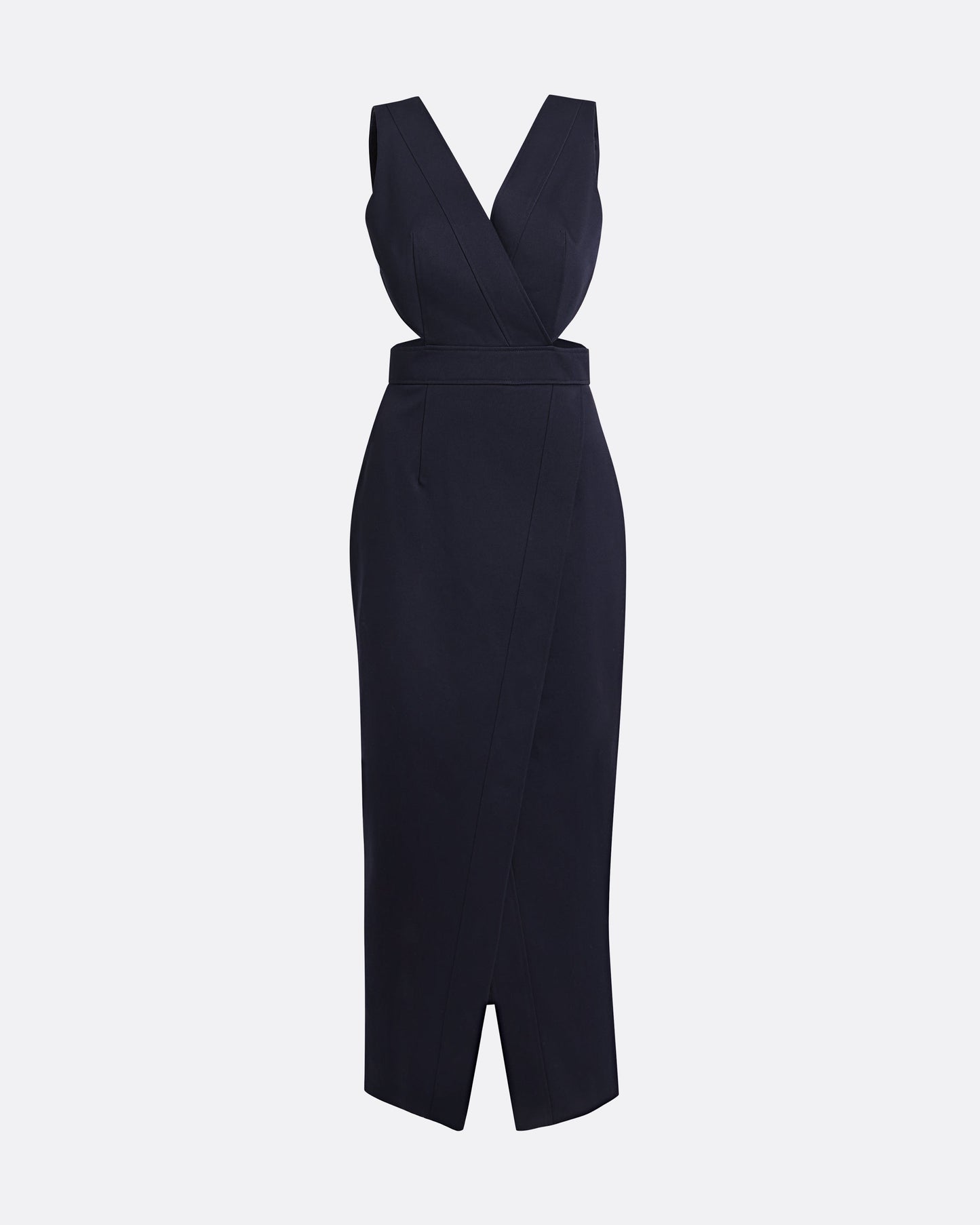 Oakley Midi Dress in Midnight Navy