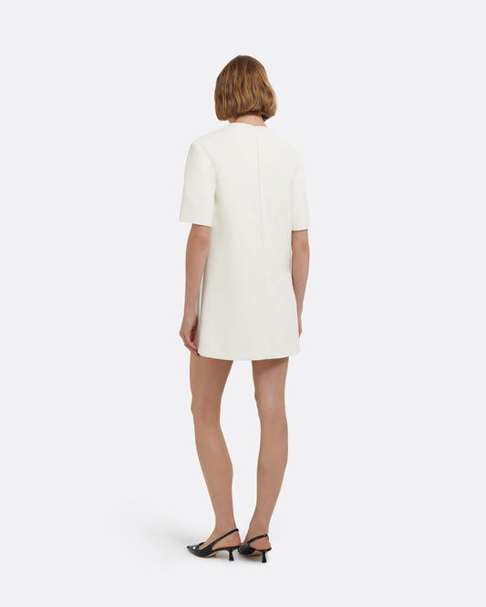 Ripley Short Dress in Ivory