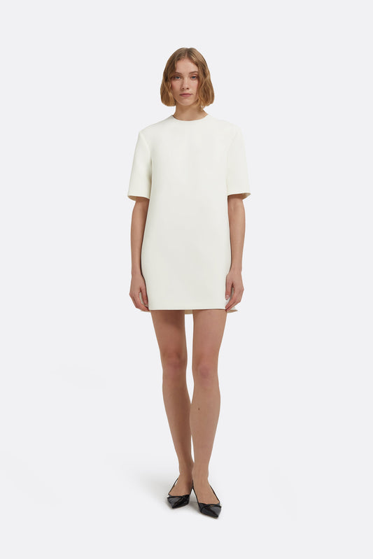 Ripley Short Dress in Ivory