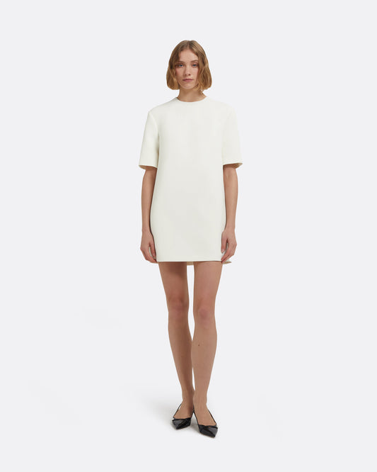 Ripley Short Dress in Ivory