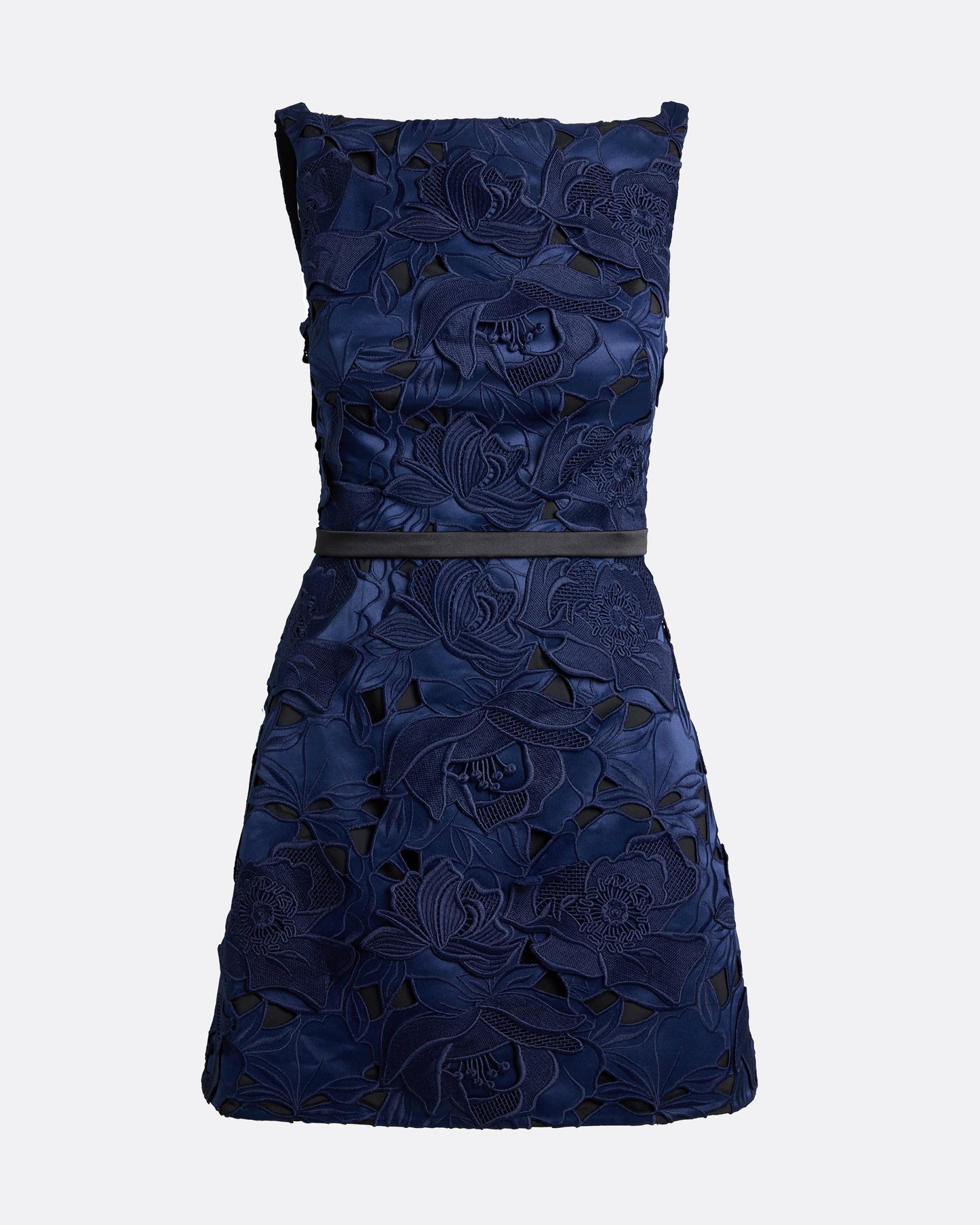 Gren Short Dress in Navy