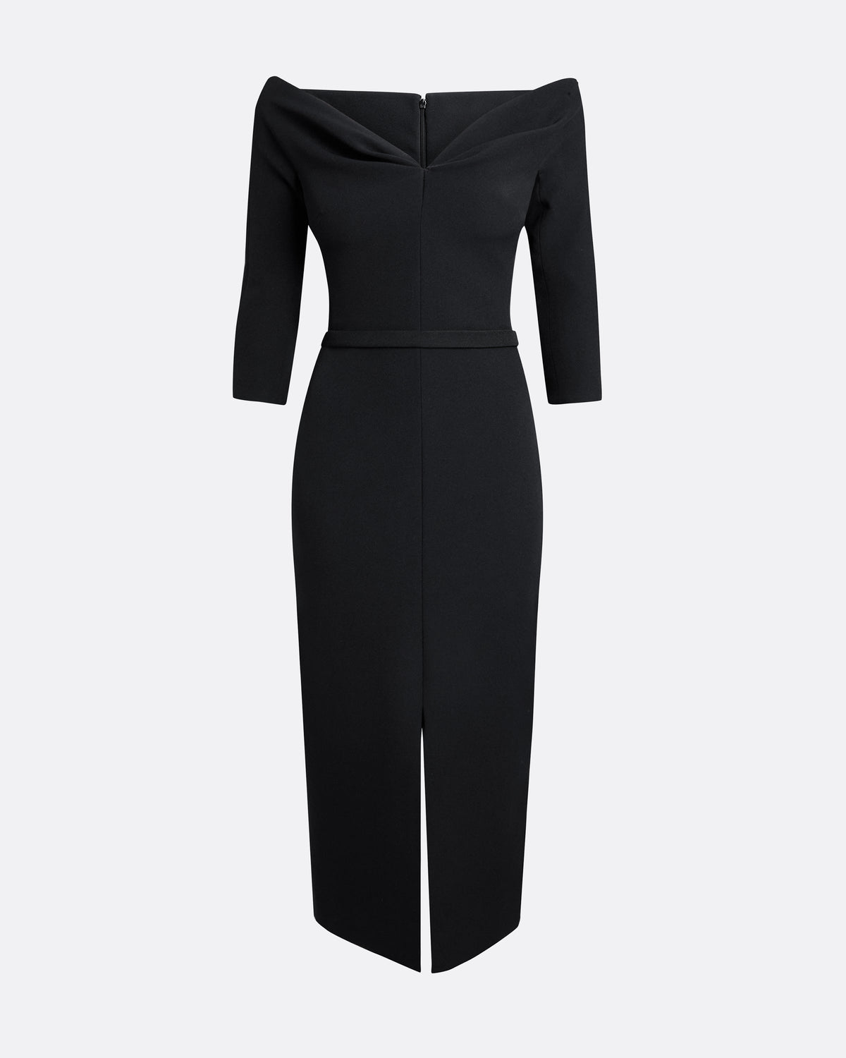 Linda Midi Dress in Black
