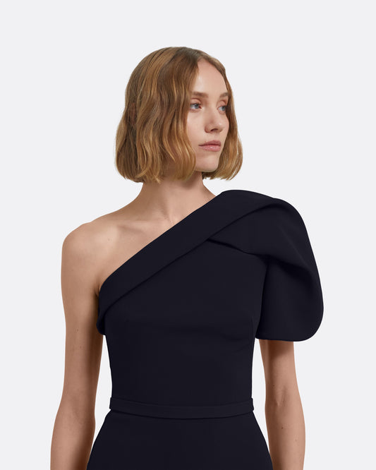Millie Long Dresses In Midnight Navy