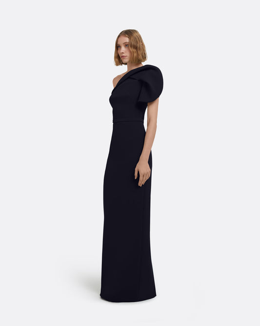 Millie Long Dresses In Midnight Navy