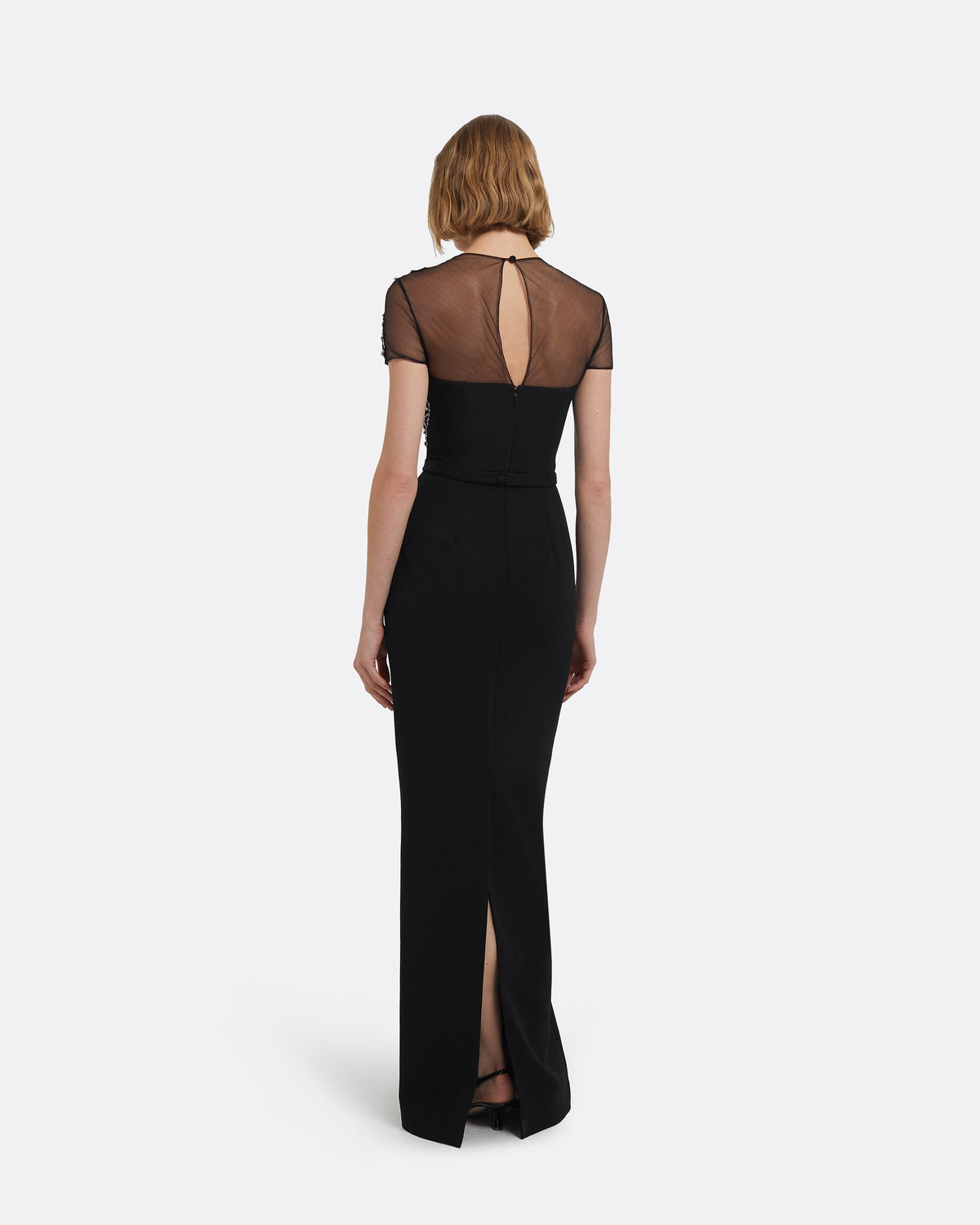 Solani Long Dress In Black