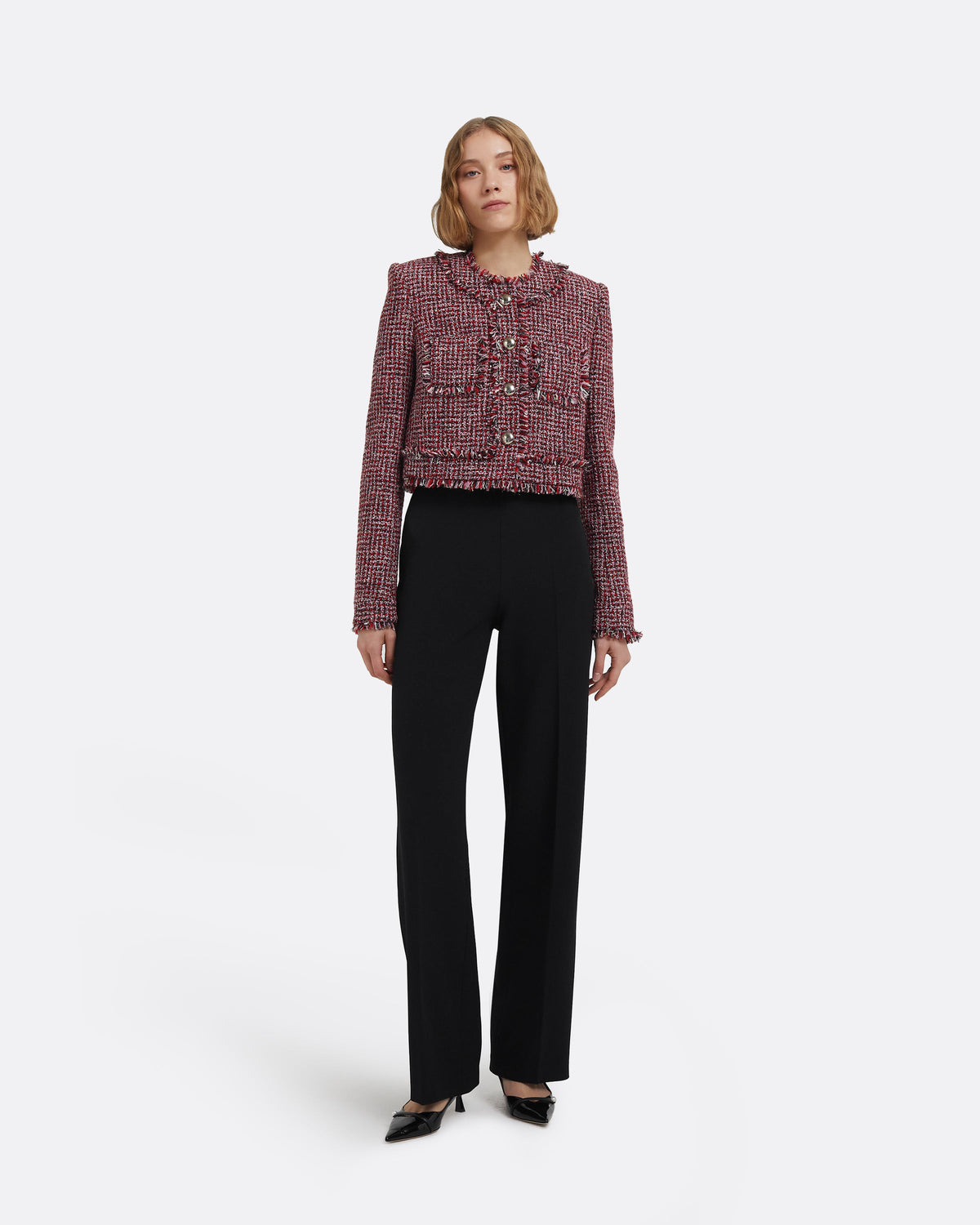 Amaya Jacket in Multi-Pinks