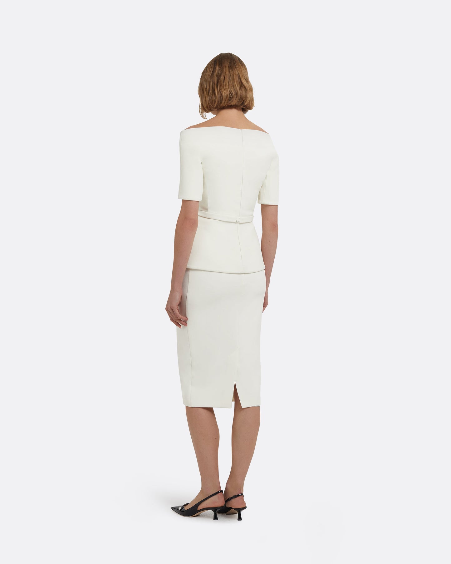 Lyddie Top in Ivory