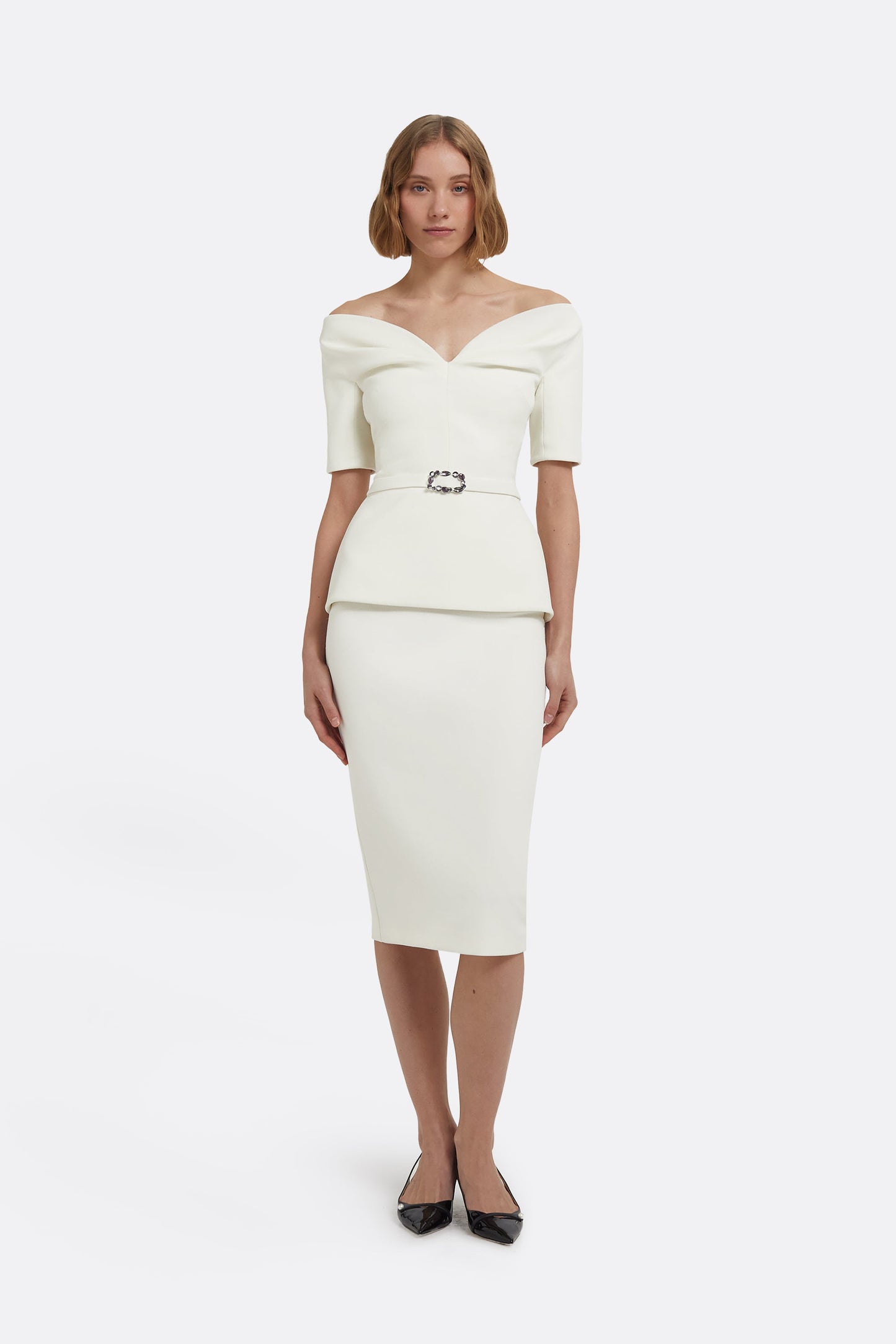 Lyddie Top in Ivory