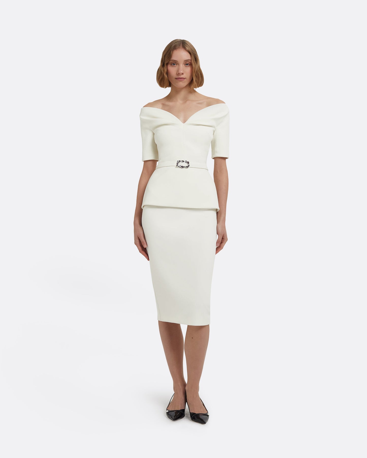 Lyddie Top in Ivory