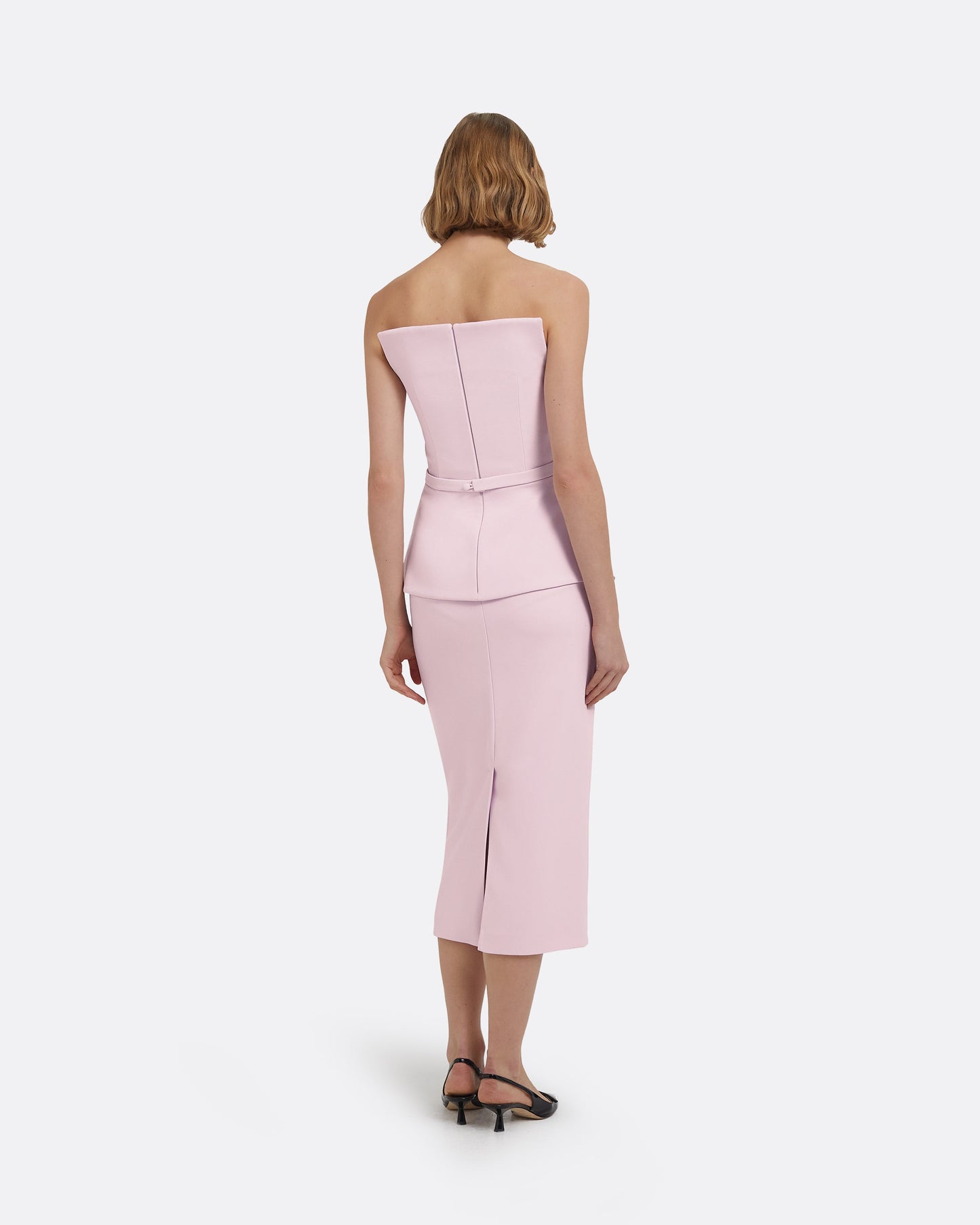 Pomona Midi Skirt in Lilac Snow