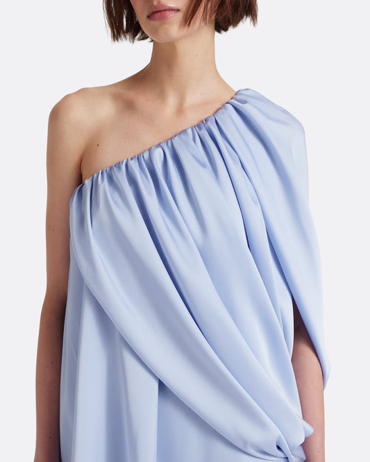 Flourine Mini Dress in Soft Sky