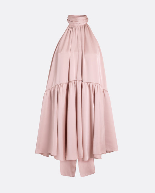 Zeila Mini Dress in Ballet Pink