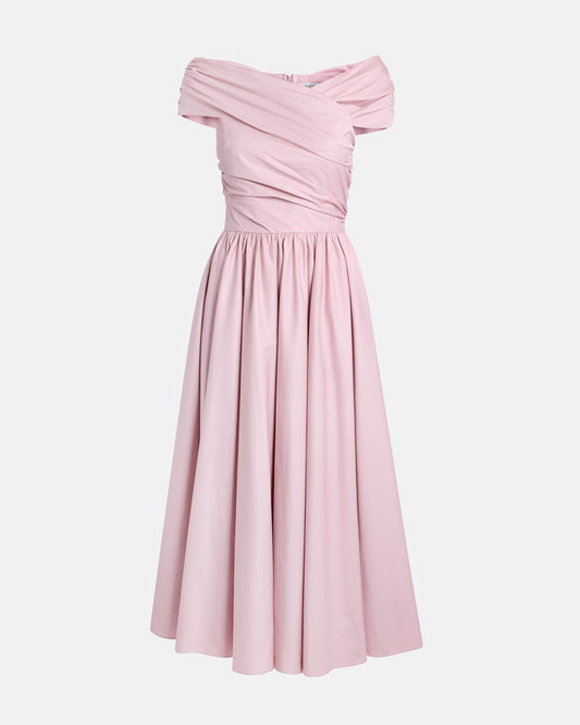 Appolline Midi Dress in Soft Pink