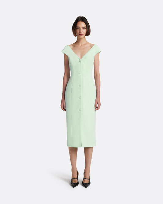Klea Midi Dress in Sea glass