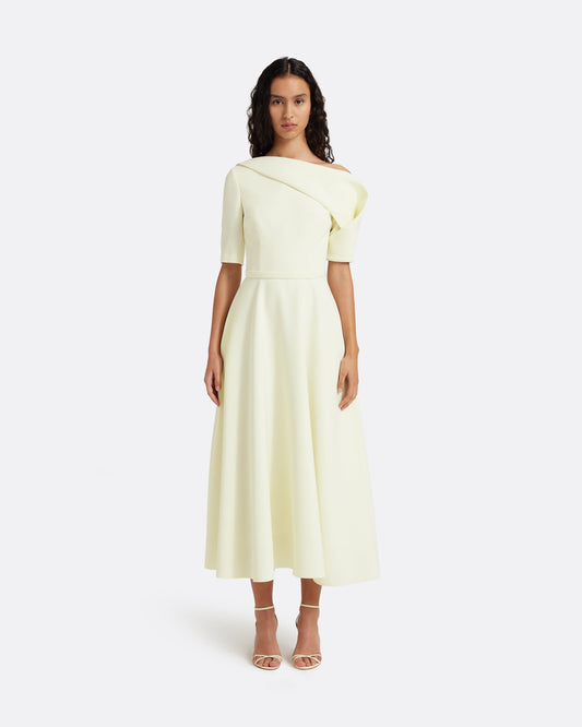 Melinda Midi Dress in Sorbet