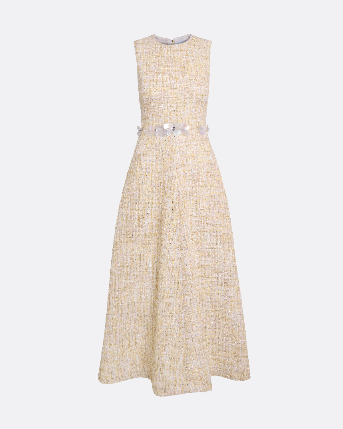 Maisie Midi Dress in Tweed