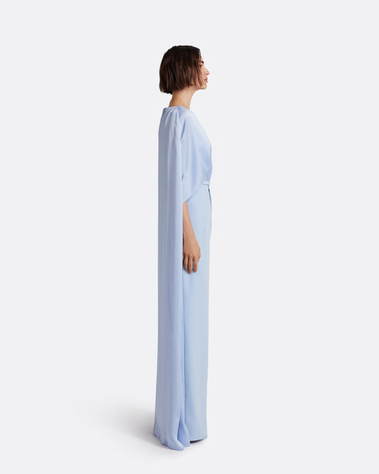 Mirabella Long Dress in Soft Sky