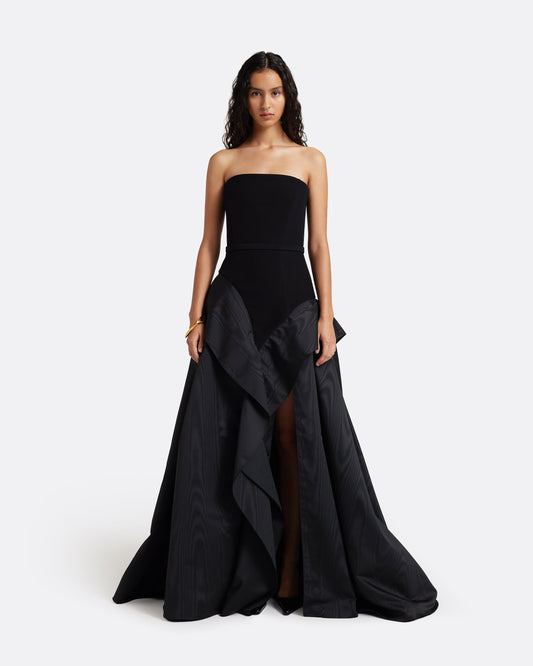 Anneline Long Dress in Black