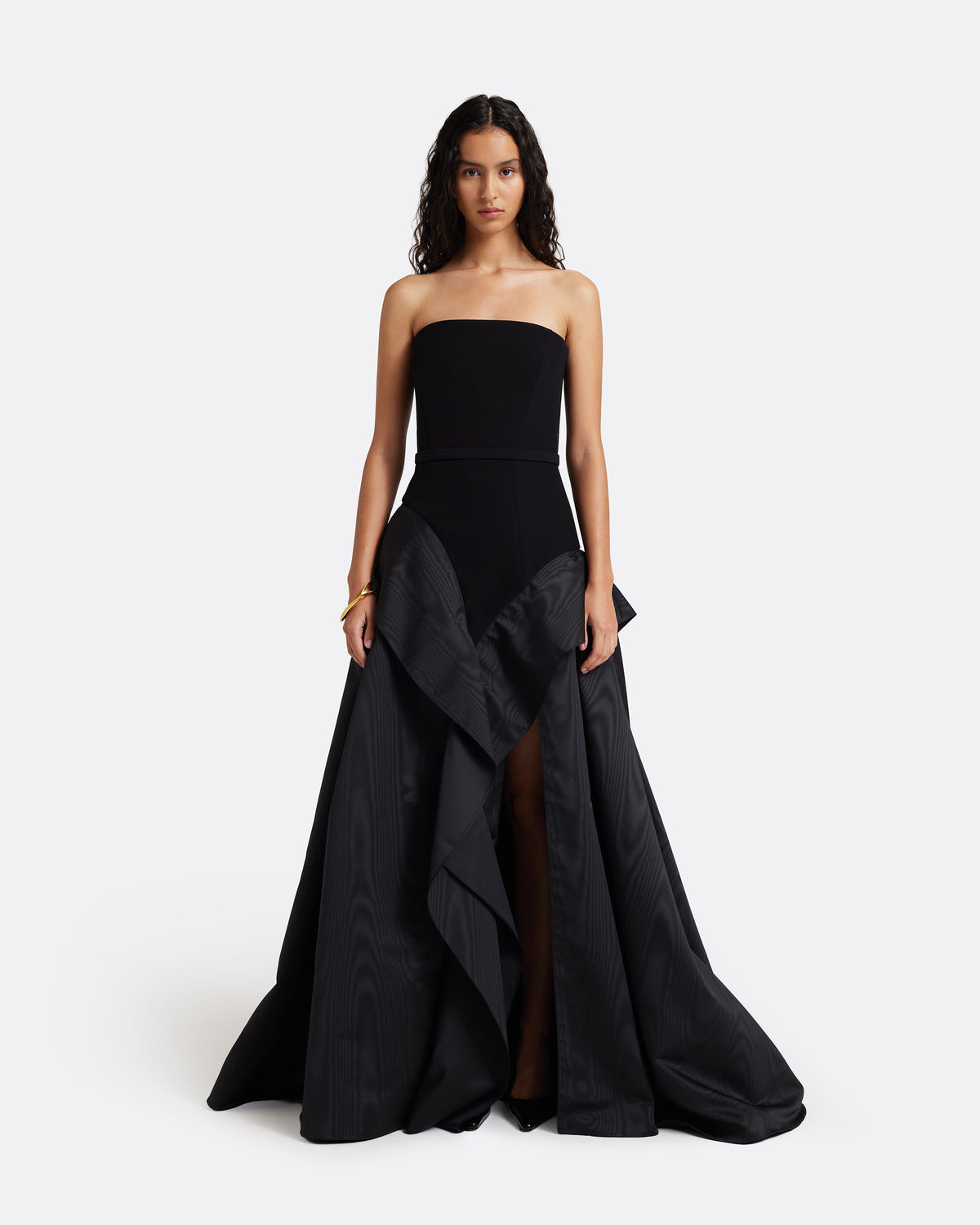 Anneline Long Dress in Black