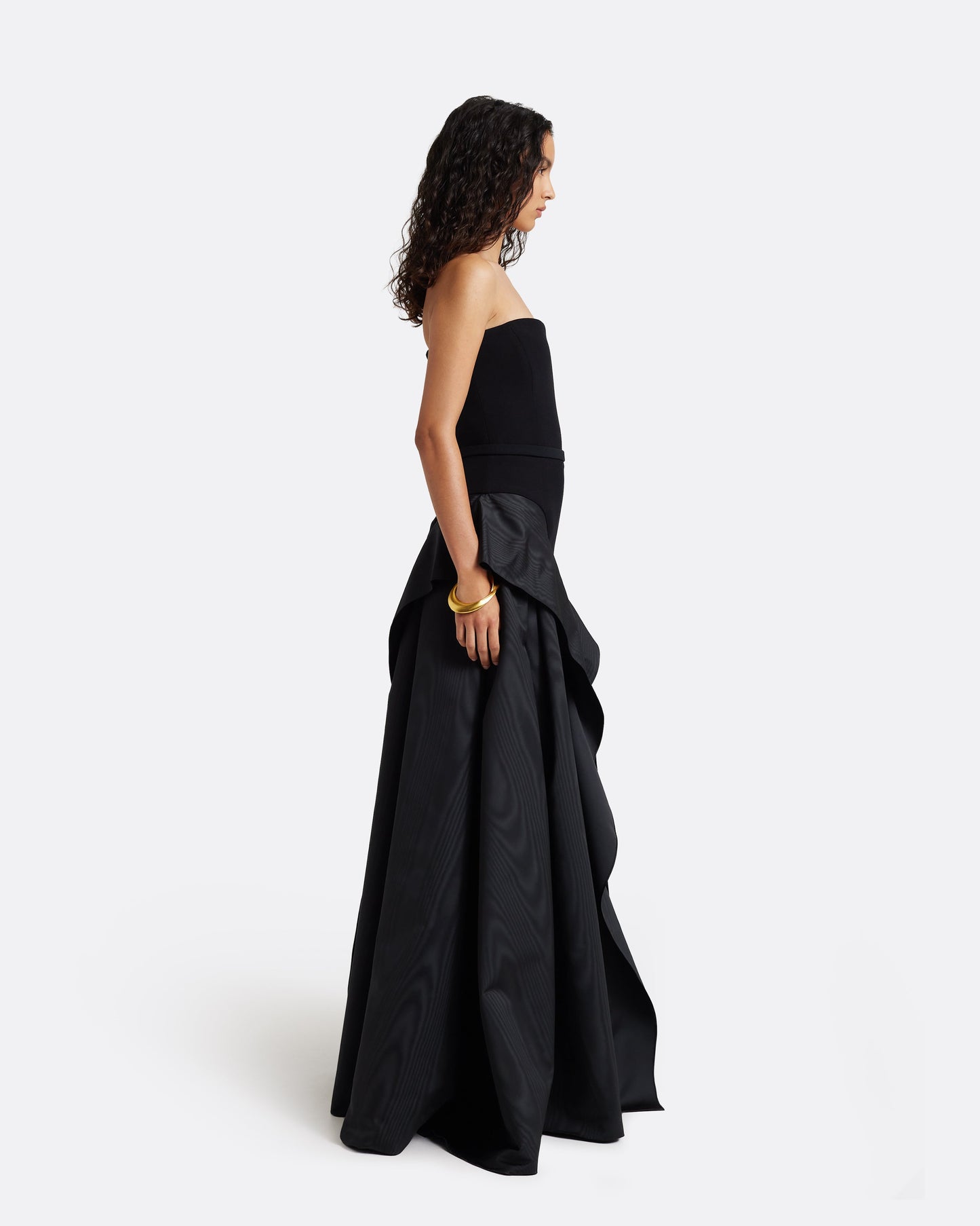 Anneline Long Dress in Black