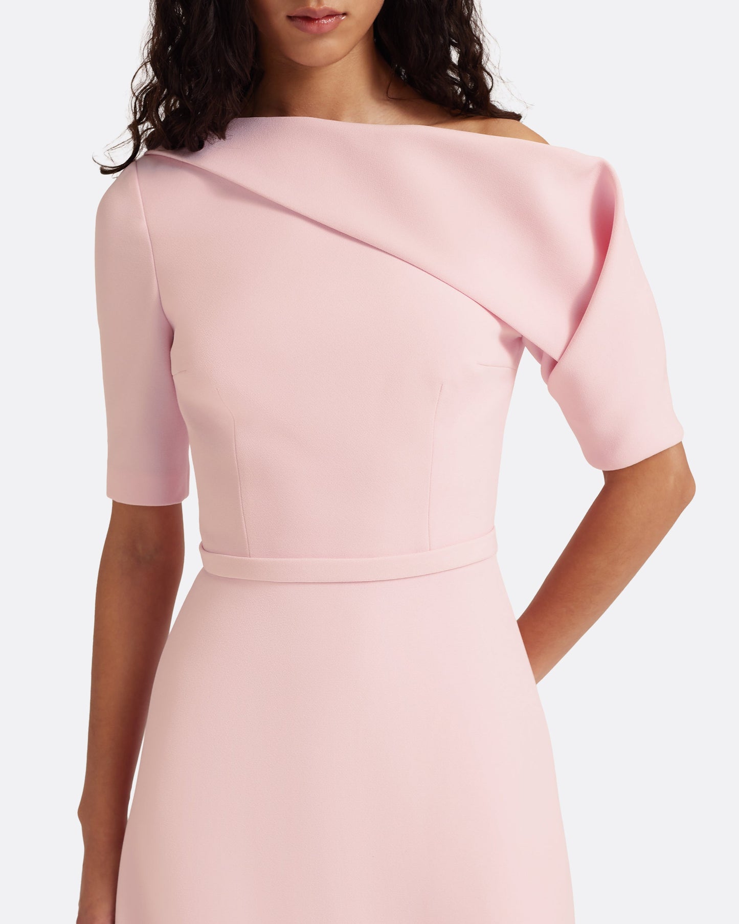 Stephanie Long Dress in Lychee