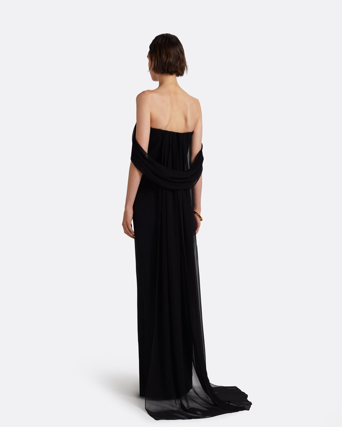Iselle Dress Long in Black