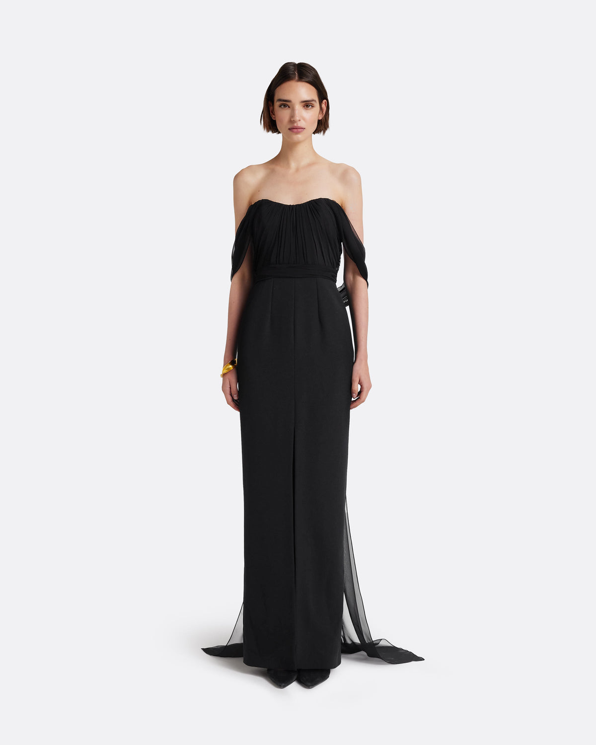 Iselle Dress Long in Black