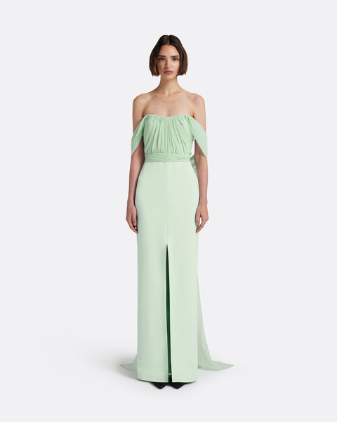 beach glass dress Iselle Long in Sea FR34 - US2 Size:Adult L lost in love extra flowy woven fabrication 65% madison beer at the