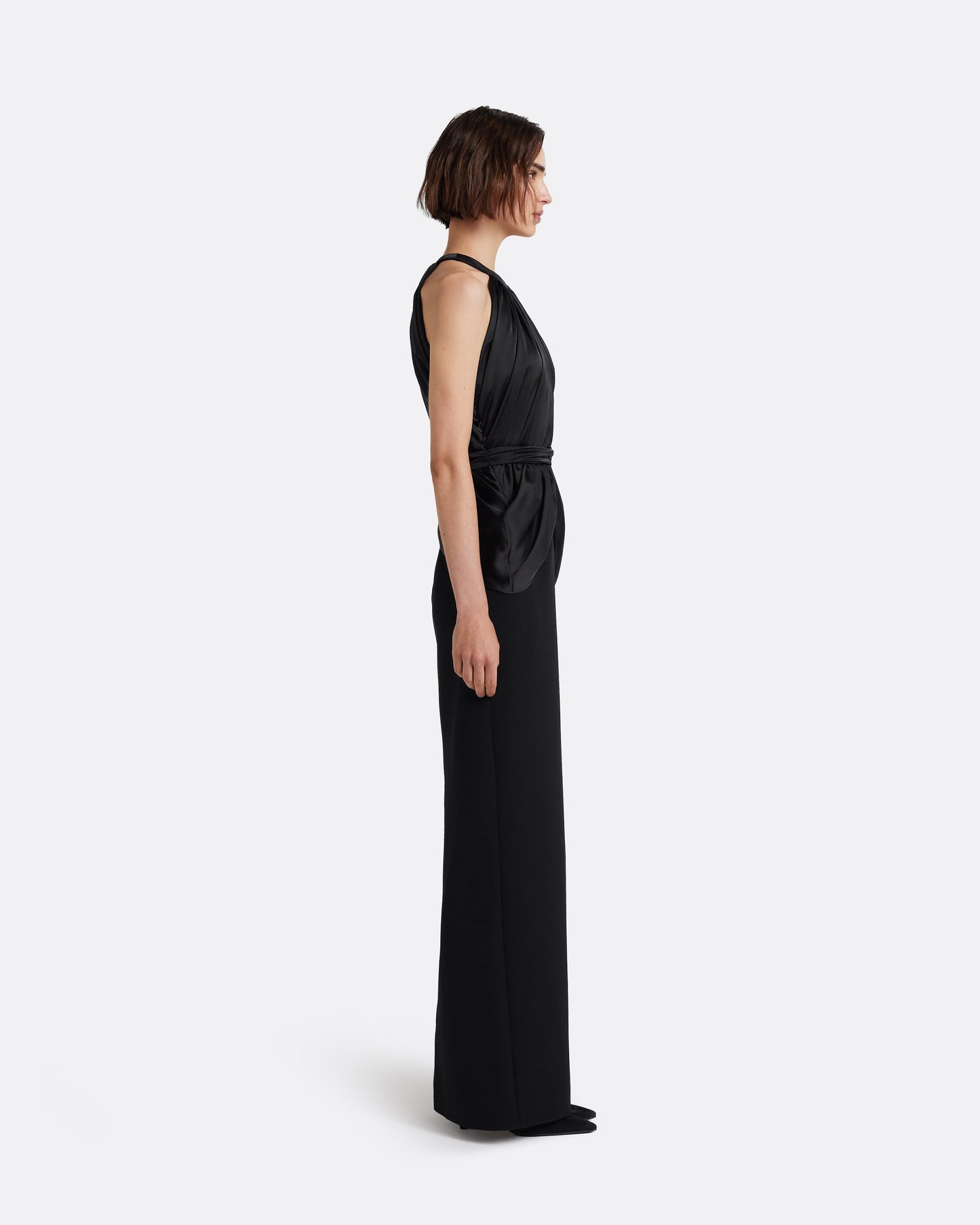 Amereis Long Dress in Black