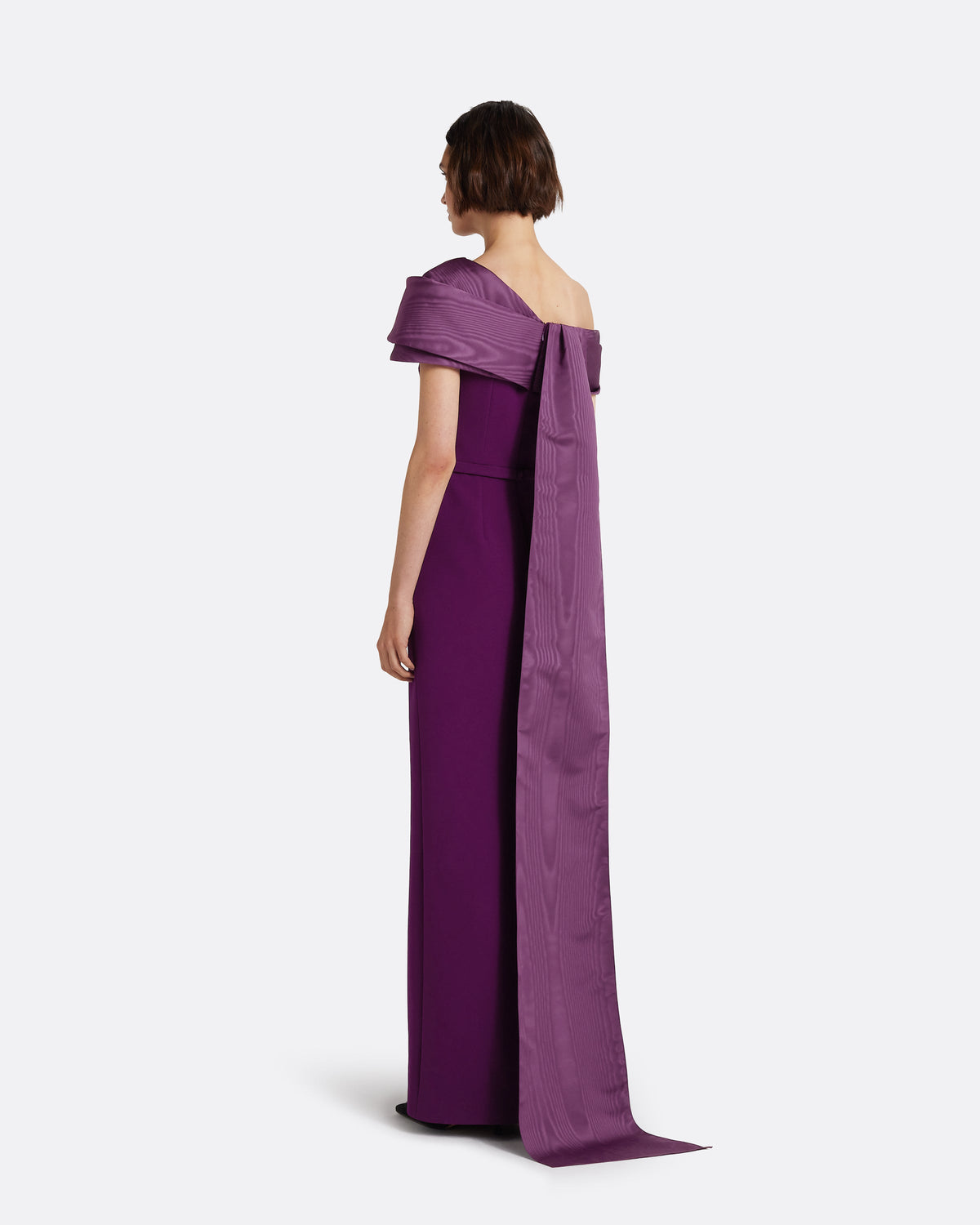 Phira Long Dress in Currant