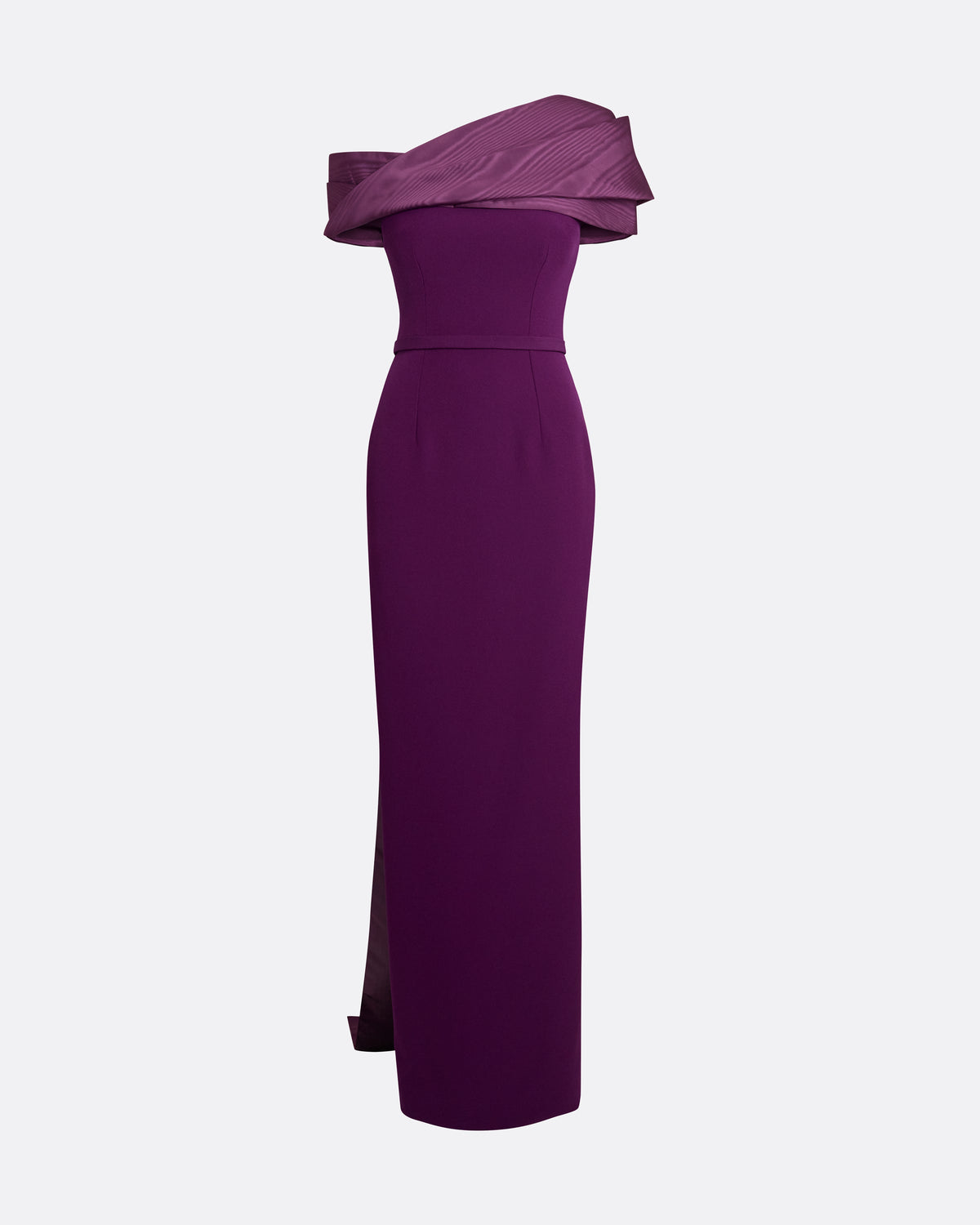Phira Long Dress in Currant