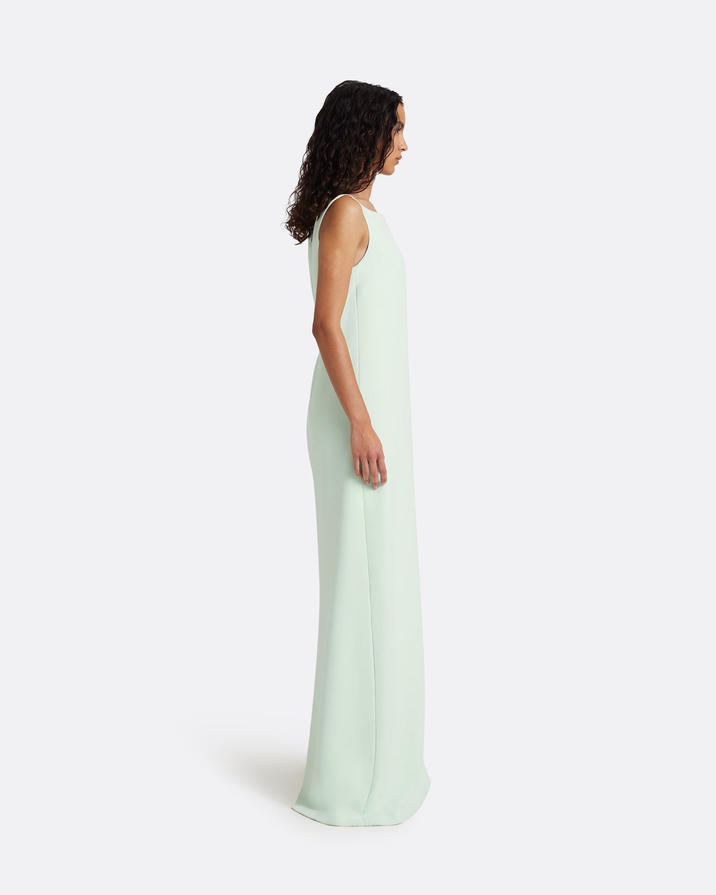 Cielle Long Dress in Sea Glass