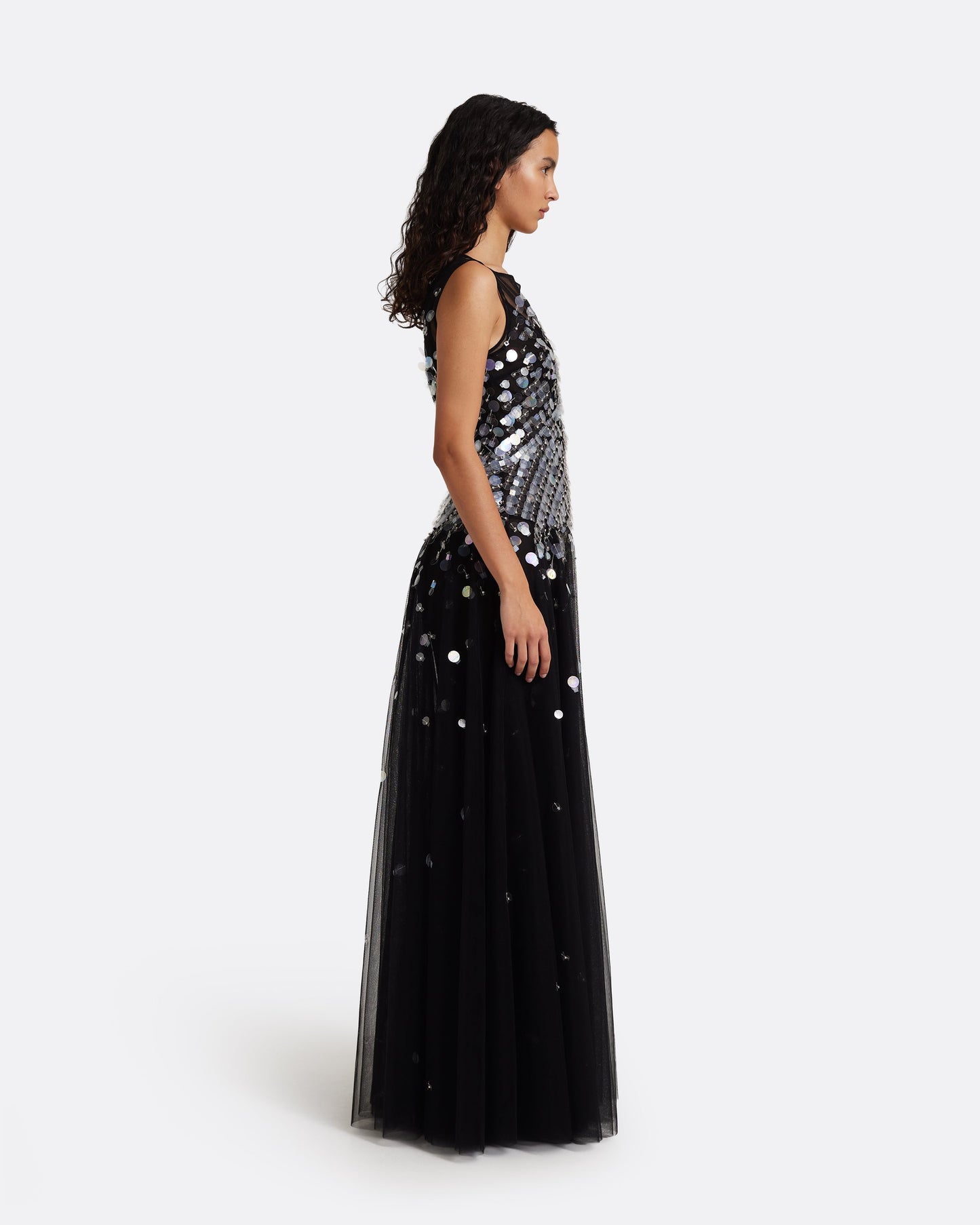 Dixie Long Dress in Black