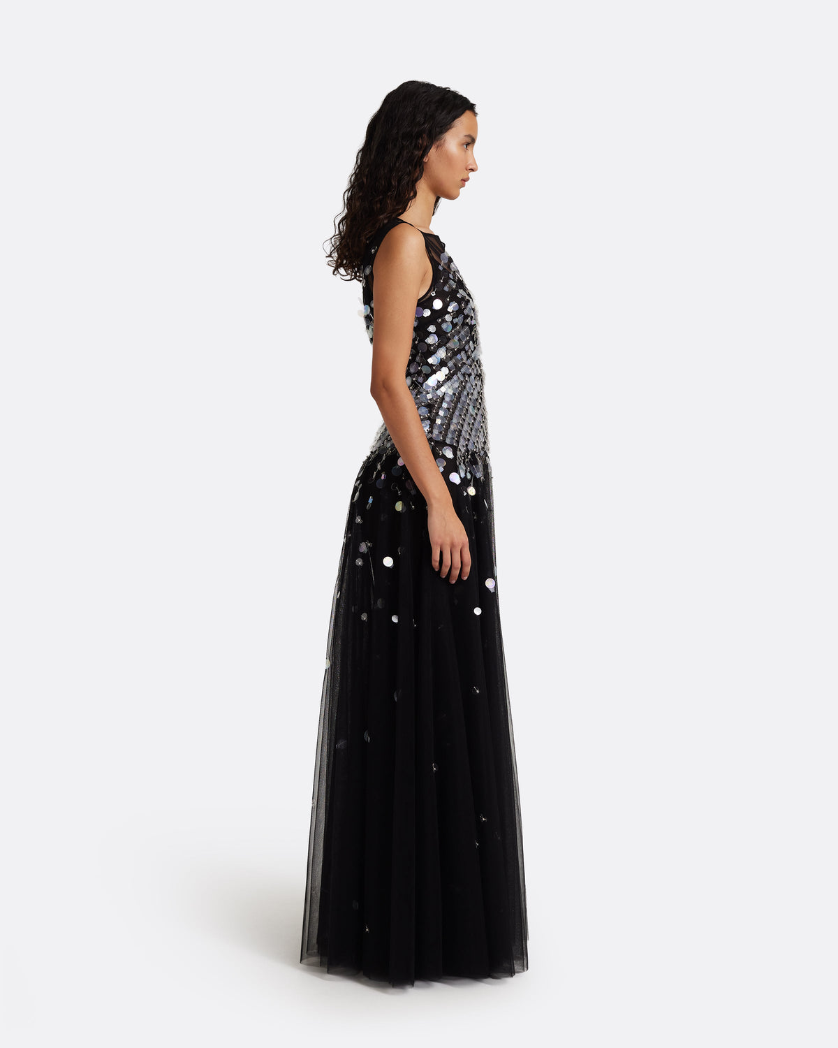Dixie Long Dress in Black