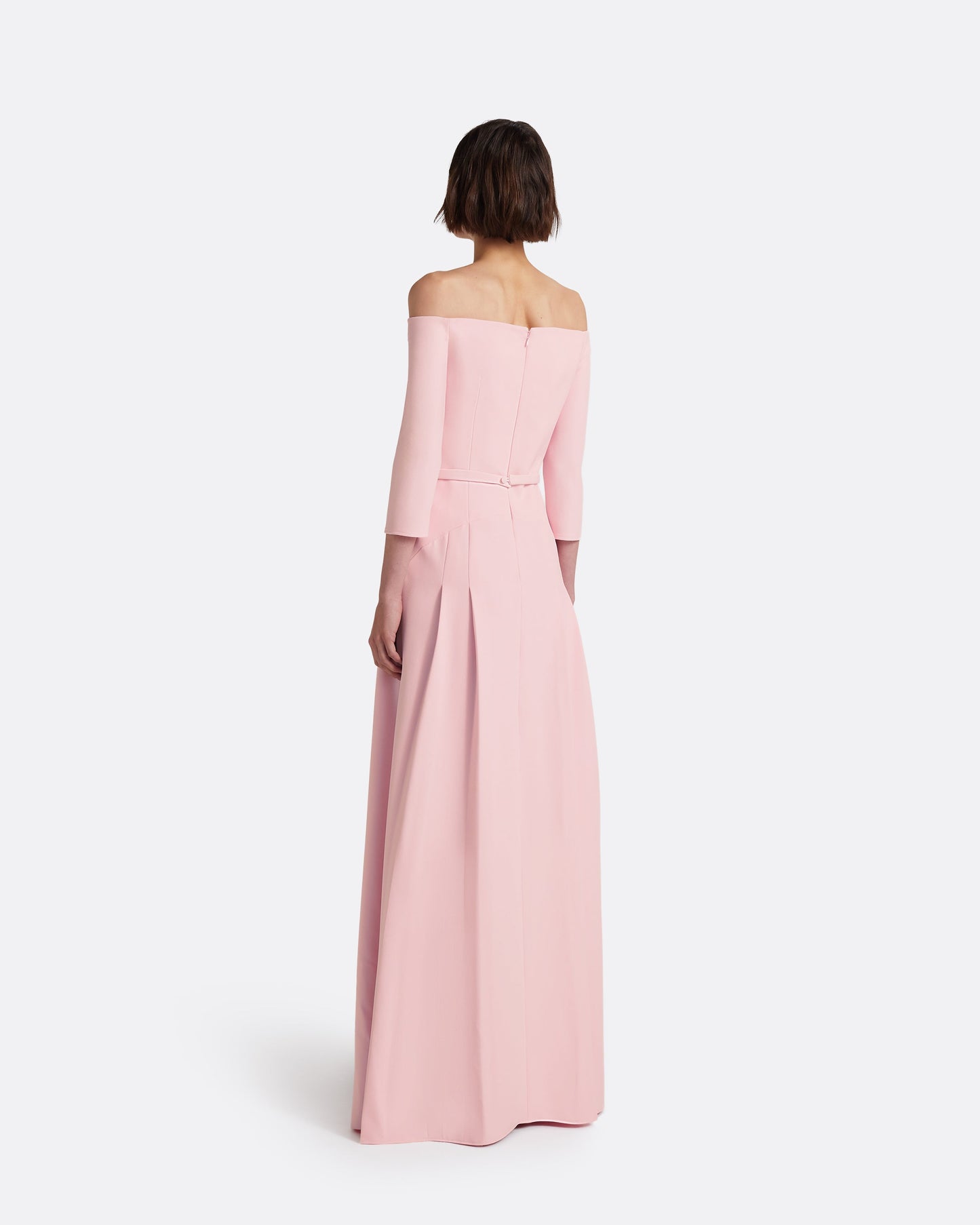 Amadora Long Dress in Lychee
