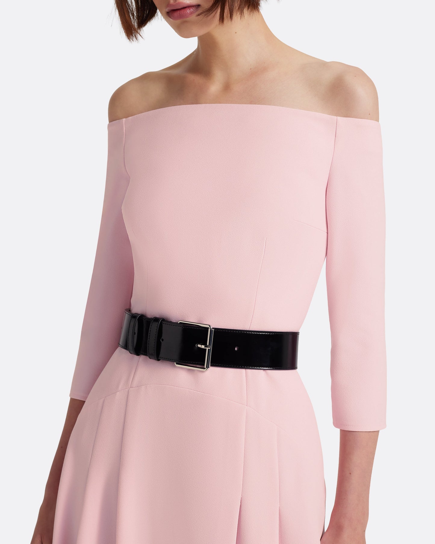 Amadora Long Dress in Lychee