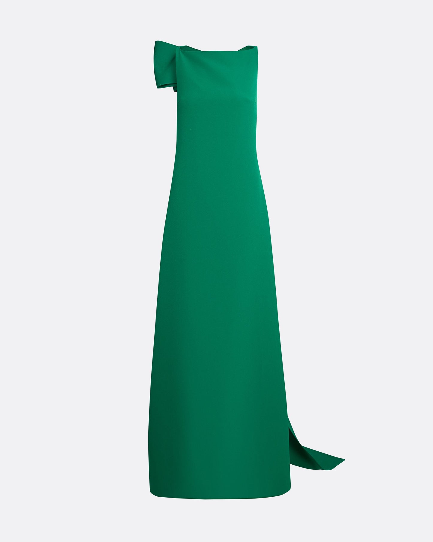 Mallory Long Dress in Jewel Green