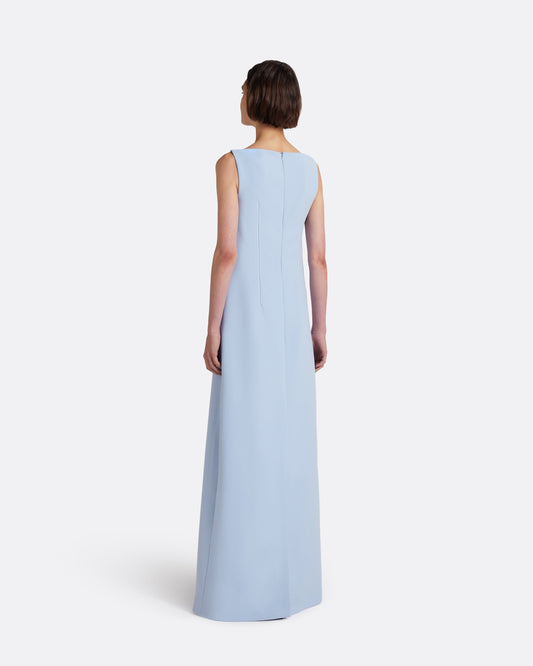 Maddison Long Dress in Soft Sky