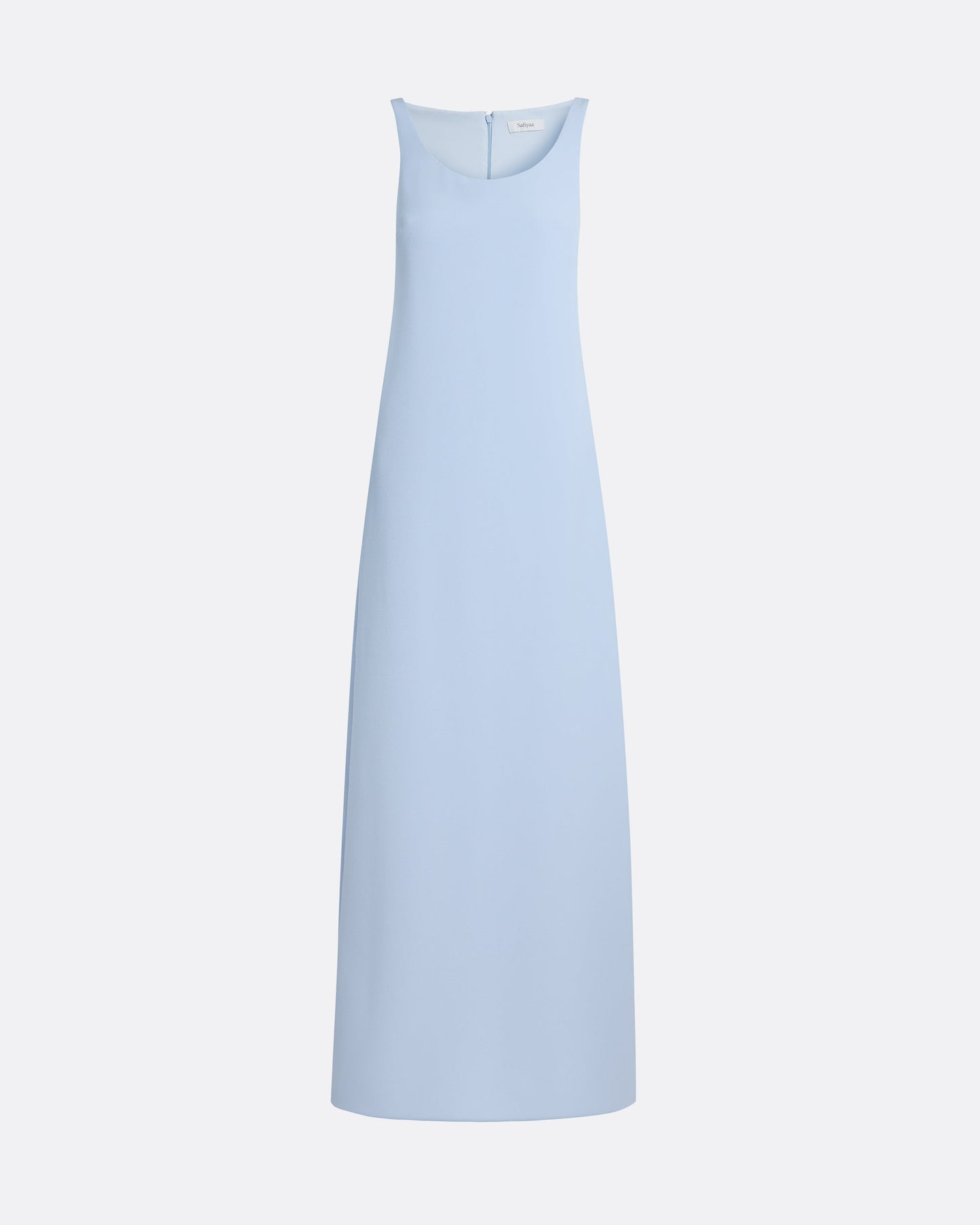 Maddison Long Dress in Soft Sky