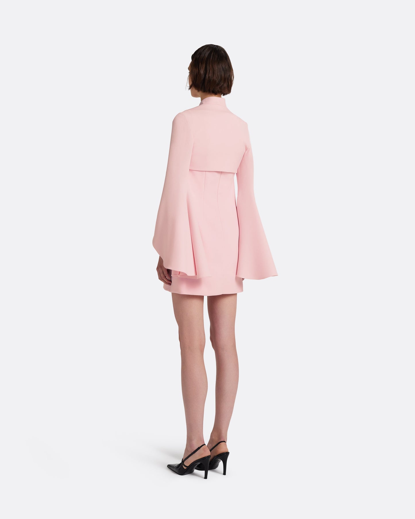 Fran Harness with Areli Mini Dress in Lychee