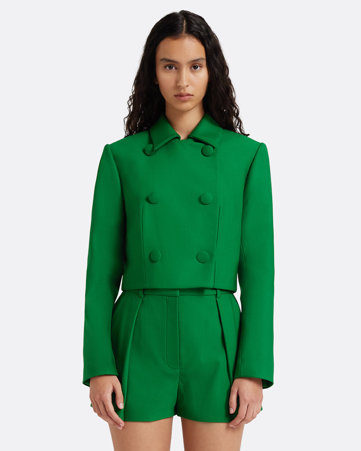 Yui Jacket in Blade Green