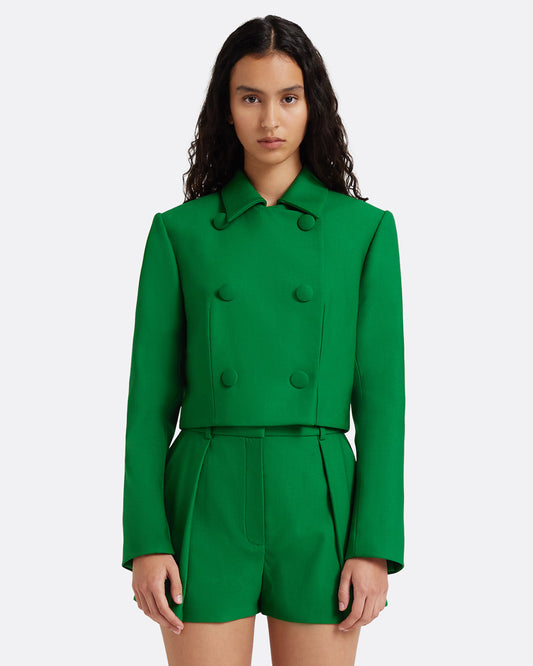 Yui Jacket in Blade Green